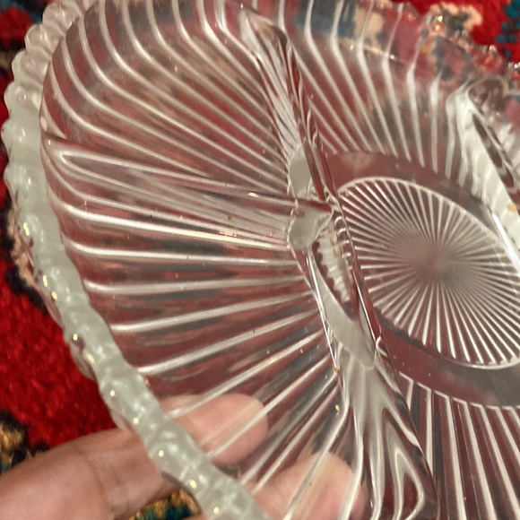 EAPG large divided dish serving plate.collectible - Picture 2 of 6